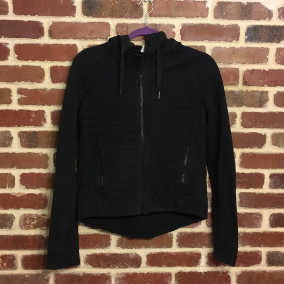 lululemon athletica Tops - Lululemon black zip up sweatshirt 4